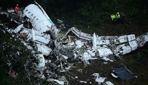 Bei einem Flugzeugunglück kam fast die ganze Mannschaft von Chapecoense ums Leben