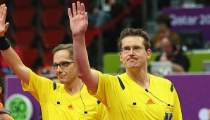 Marcus Helbig und Lars Geipel leiten das Handball Champions League-Finale