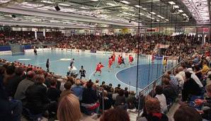 Eine Handballhalle in Deutschland