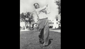 SAMMY BYRD: Von 1929-1936 verdingte sich Byrd als Baseballer, darunter viele Jahre als Ersatzmann von Babe Ruth bei den Yankees. Danach zog es ihn auf den Golfplatz (6 PGA-Titel, Dritter beim Masters 1941)
