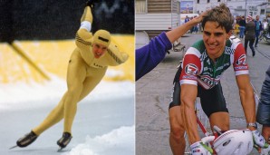 ERIC HEIDEN: Die amerikanische Eisschnelllauflegende gewann fünfmal Olympiagold in Lake Placid 1980. Danach wurde er zum Radprofi und nahm unter anderem 1986 an der Tour de France teil
