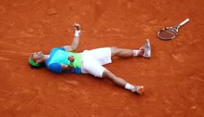 2010 spielte Nadal erneut alles an die Wand. Der Schwede Robin Söderling, der Nadal im Jahr zuvor eine seiner beiden Paris-Pleiten überhaupt beigebracht hatte, war sein Opfer im Finale (6:4, 6:2, 6:4).