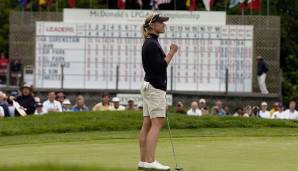Platz 6: Annika Sorenstam (Golf): Gewann in ihrer Karriere 72 Turniere! 43 davon allein zwischen 2001 und 2005. Zwischen 2002 und 2004 spielte sie die drei Saisons mit dem niedrigsten Rundendurchschnitt.