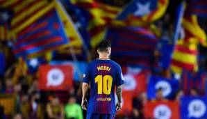 Platz 11: Lionel Messi (Fußball) - War an zehn Prozent aller Tore, die jemals im Camp Nou gefallen sind, direkt beteiligt. Holte mit Barcelona acht spanische Meistertitel, vier Mal den Henkelpott und gewann fünf Mal den Ballon d'Or.