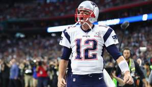 Platz 20: Tom Brady (NFL) - Fünffacher Super-Bowl-Champion. Gewann mehr Postseason-Spiele als Quarterback als 27 Franchises. Wirft im Schnitt 261,5 Yards pro Spiel.