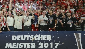 Brose Bamberg wurde 2017 deutscher Meister