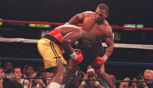 Ein typischer Tyson: Zerstörerisch im Infight, der Gegner chancenlos