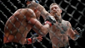 McGregor siegte am 12. November 2016 gegen UFC-Kontrahent Eddie Alvarez durch Technischen Knockout - es war sein bis hierhin letzter Kampf