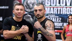 Gennady Golovkin und Vanes Martirosyan treffen in der Nacht von Samstag auf Sonntag aufeinander.