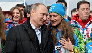 Jelena Issinbajewa pflegt enge Kontakte zu Wladimir Putin