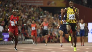 Usain Bolt hält in 9,58 Sekunden den Weltrekord im 100 Meter Lauf
