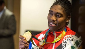 Caster Semenya holte in Rio über 800 Meter Gold