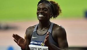 Dawn Harper-Nelson gewann Gold in Peking