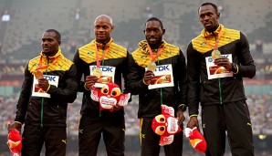 Der jamaikanischen Staffel wurde die Goldmedaille von 2008 aberkannt