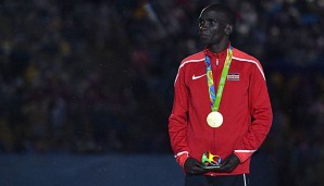 Eliud Kipchoge gewann Gold in Rio