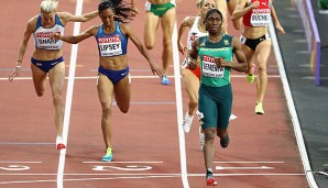 Caster Semenya gewinnt Gold über 800 Meter