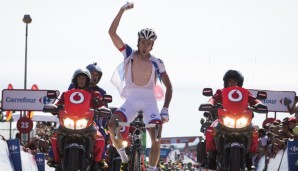 Alexandre Geniez gewann im Alleingang die dritte Etappe