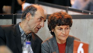 Patrice Ciprelli und Jeannie Longo im Jahr 2011