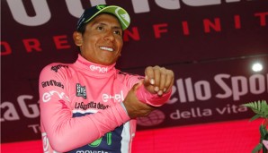 Nairo Quintana verteidigt sein Rosa Führungstrikot