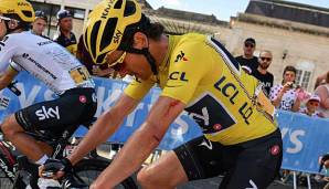 Stürzte schwer auf der vierten Etappe der Tour de Suisse: Der amtierende Tour-Champions Geraint Thomas.