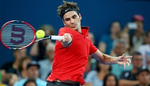 Roger Federer schlägt in Brisbane Lokalmatador John Millman