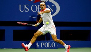 Roger Federer marschiert mit einer tollen Vorstellung ins Halbfinale der US Open