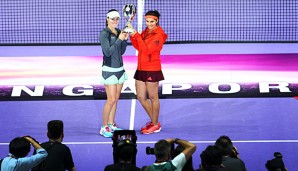 Martina Hingis und Sania Mirza sind ihrer Favoritenrolle eindrucksvoll gerecht geworden
