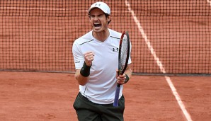 Andy Murray steht nach dem Sieg gegen John Isner im Viertelfinale