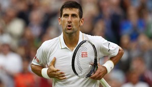 Novak Djokovic zog gegen Sam Querrey den Kürzeren