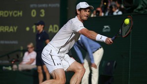 Andy Murray ließ Tomas Berdych im Halbfinale von Wimbledon keine Chance