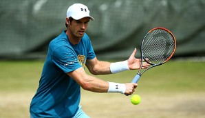 Andy Murray steht in Wimbledon im Viertelfinale