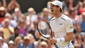 Andy Murray bot im Finale eine starke Leistung - und belohnte sich mit dem zweiten Wimbledon-Titel