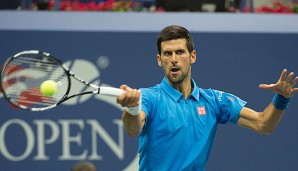 Novak Djokovic steht in der dritten Runde der US Open