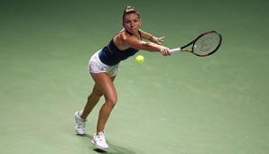 Simona Halep gewann ihr Auftaktmatch gegen Madison Keys