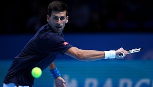 Novak Djokovic ist bereits für die Vorschlussrunde qualifiziert