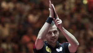 Timo Boll hat das Viertelfinale der Tischtennis-WM erreicht