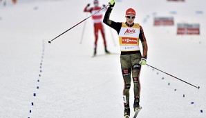 Eric Frenzel siegte beim Einzel von Lillehammer vor Rydzek und Rießle