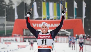 Emil Iversen konnte den Weltcup in Falun gewinnen