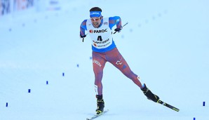 Sergej Ustjugow holte sich den Titel im Skiathlon