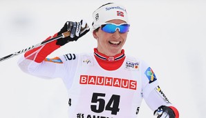 Marit Bjoergen gewann mit der Staffel Gold