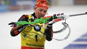 Laura Dahlmeier verpasste den Sieg im Sprint