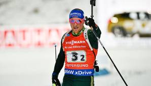 Erik Lesser wurde im Sprint in Östersund Dritter