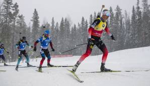 Der Dominator dieses Biathlon-Winters: Johannes Thingnes Boe (r.).