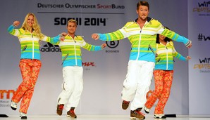 In diesem Outfit treten die deutschen Athleten in Sotschi an