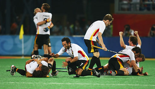 Die deutschen Hockey-Männer gewannen in Peking Gold - klappt's in London wieder?