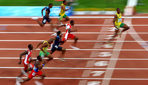 Zeit für das 100-Meter-Finale: Wird es wieder die Usain-Bolt-Show?