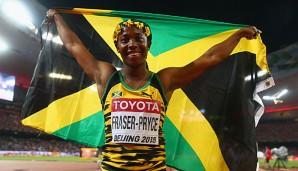 Shelly-Ann Fraser-Pryce holte 2008 und 2012 Gold bei den Frauen über 100 Meter