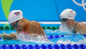 Yulia Efimova gewann in Rio zwei Mal die Silbermedaille