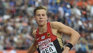 Max Heß kam im dritten Versuch auf 16,56 Meter und schied aus