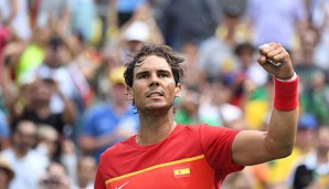 Rafael Nadal steht in Rio im Viertelfinale